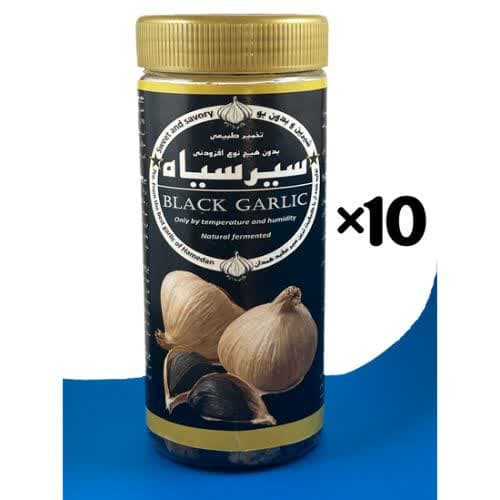 سیر سیاه 200گرمی(10عدد) black garlic